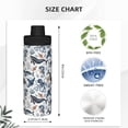 thumbnail image 3 of Fotbe Underwater Animals 1 Pattern 18 Oz Sports Insulated Kettle Vacuum Cup Stainless Steel Travel Mug Cup Thermal Flask,Insulated Kettle for Cycling Gym Basketball Outdoor, 3 of 7