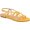 Mustard Faux Suede, variant on Women's Journee Collection Honey Flat Strappy Sandal Mustard Faux Suede 5.5 M