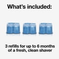thumbnail image 2 of Braun Clean & Renew Refill Cartridges CCR - 3 Pack, 2 of 10