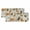 Beige, variant on Cat Valances for Windows, Decorative Rod Pocket Window Valance Curtains, Funny Cute Fish Leaves Bubble Short Curtain Drapes for Kitchen/Bathroom/Living Room, 2 Panels, 42" W x 12" L