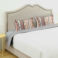 thumbnail image 3 of Yayeee Pillowcase Standard Size Set of 2 Satin Wrinkle Resistant Pillow Case, Brown Abstract Dots, 3 of 8