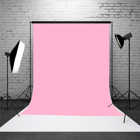 3ft x 5ft PINK Vinyl Photography Backdrop Background Baby Newborn Screen Studio Photo Props Birthday Party Booth (Best Camera For Baby Photography)