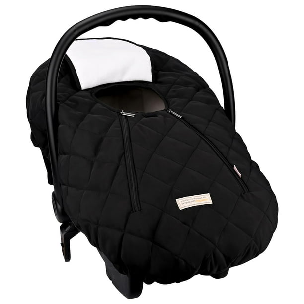 Funda de asiento de coche Bebamour Winter para bebés universal negra