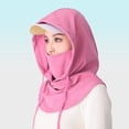 thumbnail image 3 of Women Winter Balaclava Hat Thick Warm Polar Fleece Windproof Cycling Face Shield Adjustable Full Protection Outdoor Travel Cold Weather Skiing Cap, 3 of 8