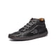 thumbnail image 4 of Men's New Trendy Casual Pu Leather Shoes, Stylish Outdoor Comfortable Mid-top Business Shoes In Blue, 4 of 4