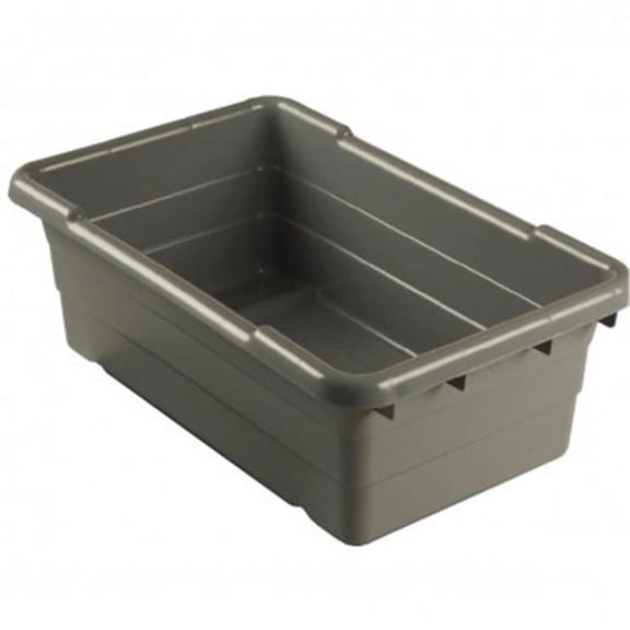 Prairie View LUG GRAY Polyethylene Gray Lug Tub- 8.75 x 15.5 x 25 in.