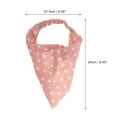 thumbnail image 4 of Unique Bargains Women's Stylish Polkadots Headwrap in Pink 8.46"x 9.45", 4 of 6