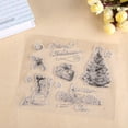 thumbnail image 1 of Christmas Silicone Clear  Scrapbook Album Home Decor Gift Card DIY Create Greeting Cards, Scrapbook Pages10 Patterns, Limitless Creative Space, Ideal, 1 of 8
