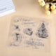 thumbnail image 1 of Sellos Transparentes, Sellos De árbol De Muñeco De Nieve De Navidad, Transparentes Para Hacer Tarjetas, Decoración, álbumes De Recortes YLSHRF Album stamp, 1 of 8