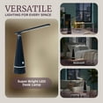 thumbnail image 5 of Lavish Home Modern LED Desk Lamp, Black, 5 of 6