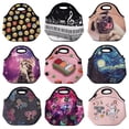 thumbnail image 6 of ALLYDREW Insulated Neoprene Lunch Bag Zipper Lunch Box Tote Baby Bottle Bag, Happy Pug, 6 of 6