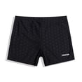thumbnail image 2 of Conairie Men's Swim Trunks Competitive Swim Racing Team Swimsuit Lightweight Elastic Waist Swimming Shorts Upf 50+ Black L, 2 of 3