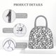 thumbnail image 4 of Disketp Hand Drawn Snake Bolsa Térmica para Almuerzo, Lonchera con Abertura Amplia y Gran Capacidad, Organizador Reutilizable para Mujeres, Hombres y Adultos, 4 of 6