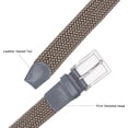 thumbnail image 7 of Men's Stretch Woven Braid Belt, Woven Elastic Golf Belt For Hunting Pants Casual Shorts Jeans, 7 of 7