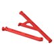 thumbnail image 3 of Juego de soporte de chasis de aleación para LOSI Lasernut U4 Tenacity 1/10 RC, piezas de coche todoterreno, color rojo, 3 of 10