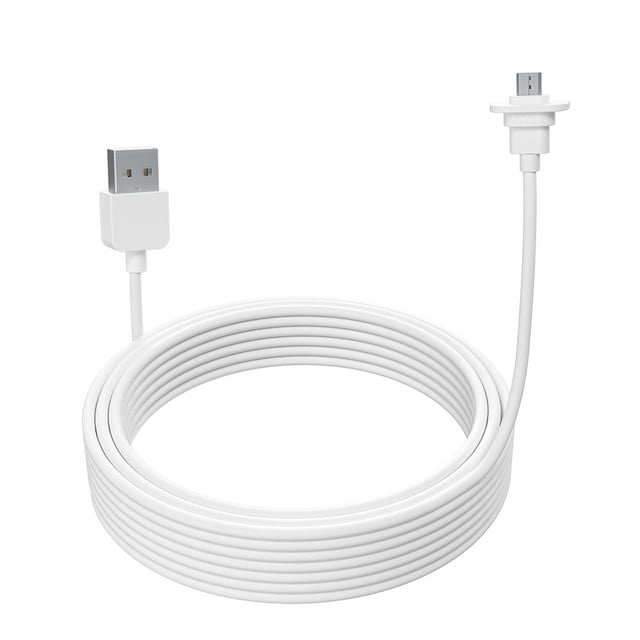 Compatible Con Eufycam 2C Y 2C Pro, Cable de Carga para exteriores Resistentes a la intemperie de 29,5 Pasteles para funciones para el Continuo, Fácil de Instalar, 8 Opcions, 2
