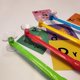 thumbnail image 2 of Style A Juguete para golpear con martillo suave, con tarjetas de enseñanza opcionales, doble cabezal, juguete de aprendizaje preescolar, centro de actividades, papelería para niño, 2 of 4