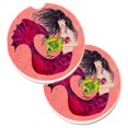 thumbnail image 1 of Mermaid Ensemble de 2 Porte-Gobelets sous-Verre de Voiture, 1 of 1