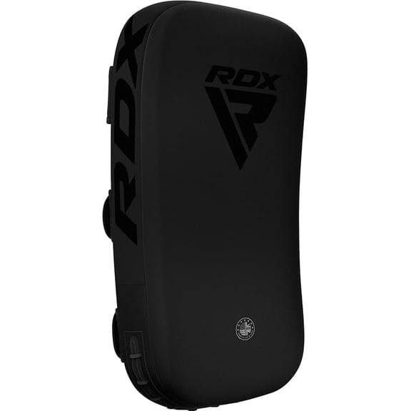 RDX Muay Thai Pad for Training, Curved Kickboxing Kicking Strike Shield, Coaching Kick Boxing, MMA, Martial Arts, Karate, Taekwondo, Punching, Foot, Knee and Elbow Target (One Pad Only)