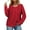 Wine red, variant on CASSIE LIZ Plus Size Womens Sweaters 5X Crew Neck Knit Pullover Fall Fashion Gray Loose Fit Winter Dressy 5XL 26W 28W