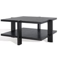 thumbnail image 5 of SAFAVIEH Couture Quigley Contemporary Oak Veneer Coffee Table, Black, 5 of 11