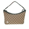 Authenticated Pre-Owned Gucci GG Canvas Web Hobo Bag