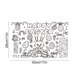 thumbnail image 3 of Decoraciones de Pascua, adornos de Pascua, conejitos de Pascua, huevos, canasta de pollitos, manteles individuales de papel para niños, suministros de decoración navideña, manteles individuales de pap, 3 of 6