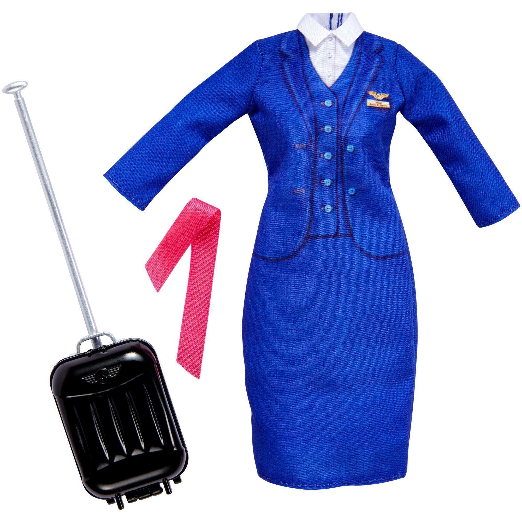 barbie and ken flight attendant