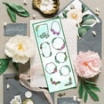 thumbnail image 6 of Plant Border Clear Stamp for DIY Scrapbooking Wreath Garland Silicone Stamp Flower Leaf Transparent Rubber Stamp for DIY Journal Gift Tags Invitation Card Paper Crafting Photo Albums, 6 of 8
