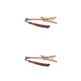 thumbnail image 1 of Eigraketly Small Bookmark Chic Bag Decor Bass Style Simple Supply Fixers Pendent Page Marker Shape Keyring Guitar Stationery Pattern Como se muestra 2piezas, 1 of 6