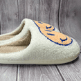 thumbnail image 5 of Smiley Face Slippers (Unisex), Slip Resistant, Slide-On House Shoes, Off-Yellow (US Womens 9 / Mens 7.5), 5 of 8