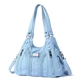 thumbnail image 4 of Bolso bandolera de PU ligero e informal de tendencia minimalista de gran venta 2024 para mujer, bolso de mano multibolsillos versátil de alta calidad, 4 of 5