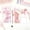 179#Pink, variant on 10 Pieces Stationery Kit Multi Functional, Themed Gradient Compact All In One Learning Supply Set, Essential Writing Correction Stationery Bundle for Office Planner Document Organizing