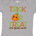 thumbnail image 4 of Inktastic Trick or Treat Now Gimme Candy with Halloween Pumpkin Boys or Girls Baby Bodysuit, 4 of 5