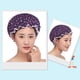 thumbnail image 5 of Yuarrent Gorro de ducha impermeable doble transpirable para baño, adecuado para ducha diaria, gorro para cubrir el cabello Juegos de accesorios de baño, 5 of 6