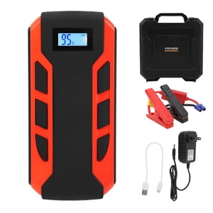 Car Jump Starter 20000mAh USB Power Digital Display Portable for 12V Vans ATVs Pickups US Plug 110V