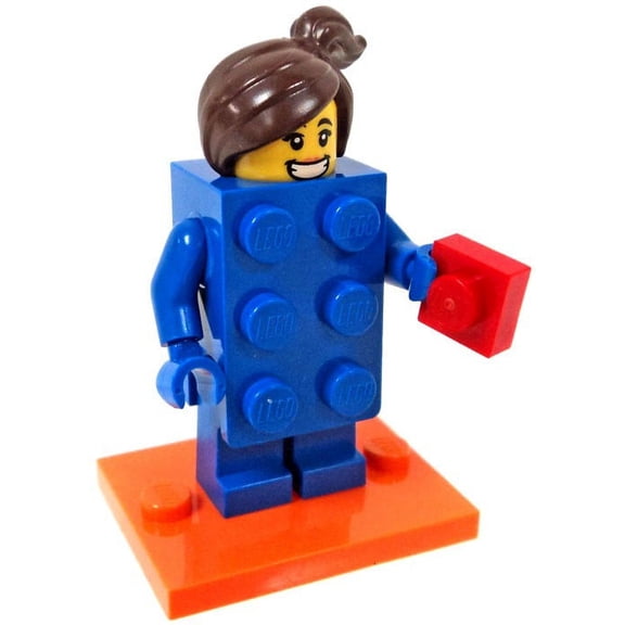 LEGO 71021 Series 18 Collectible Minifigure - Brick Suit Girl