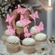 thumbnail image 5 of 24 adornos de mariposa para cupcakes, para decorar tartas, oblea de papel, adornos de mariposa, adornos comestibles para tartas., 5 of 7