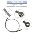 thumbnail image 5 of Unique Bargains 1 Set 1m 3.28ft Motorcycle Hydraulic Brake or Clutch Line Hose for Motorcycle Dirt Bike with Screws, 5 of 6