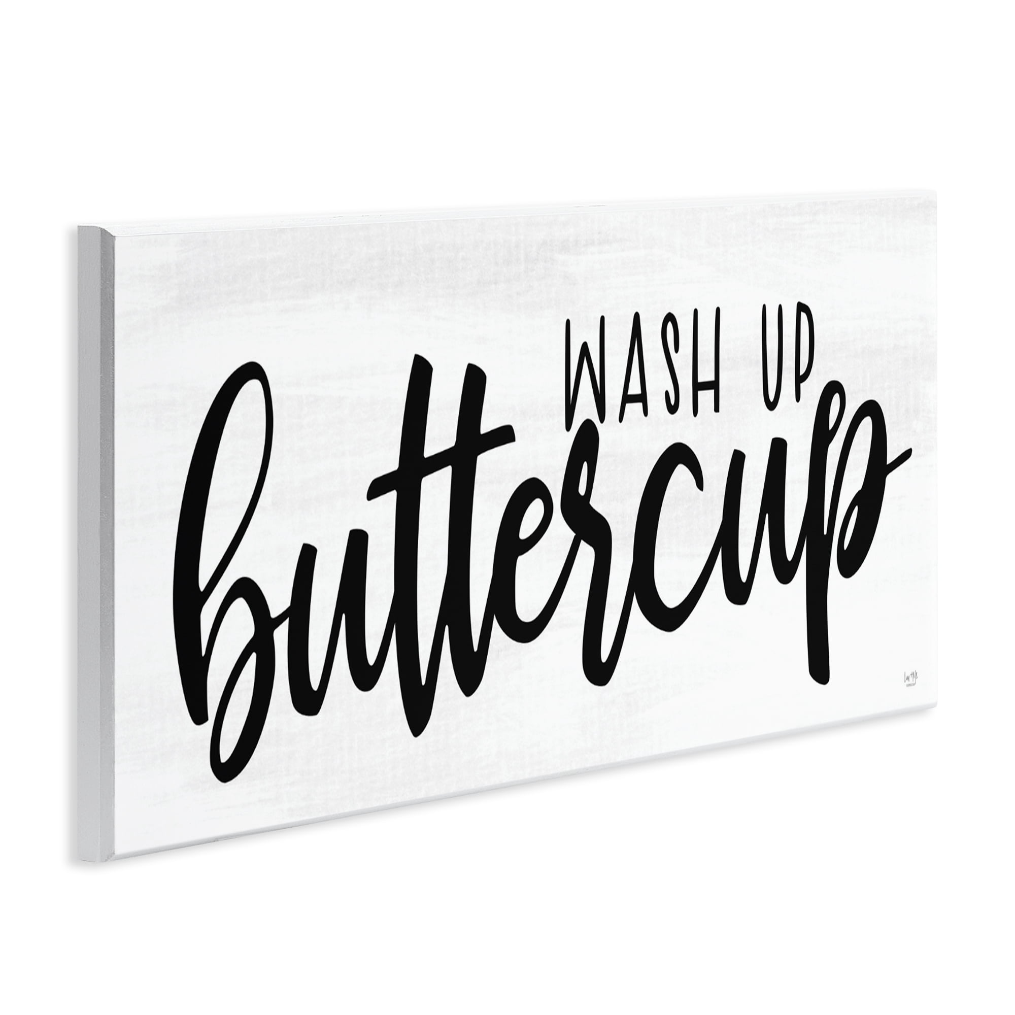 Stupell Industries Wash Up Buttercup Wall Plaque Art, design by Lux + Me Designs