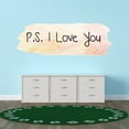 thumbnail image 3 of Love Wall Decals for Care Taker Daycare - Heartfelt Expression Love DIY & Creativity Boy Girl Bedroom Wall Sticker - Size: 40 In x 12 In, 3 of 5