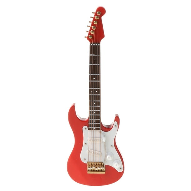 SPHET 14cm Mini Electric Guitar Model Miniature Guitarra Replica Gift