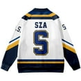 thumbnail image 2 of SZA Merch New Album SOS Unisex Number Long Sleeve Sweatshirt Baseball Jacket, 2 of 8