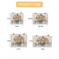 thumbnail image 7 of Large Induction Cooktop Protector Mat Spring Flowers Stove Top Covers for Electric Stove, Vintage Farmhouse Botanical Wildflowers Decorative Stove Burner Cover Mats, Glass Top Stove Cover, 7 of 7