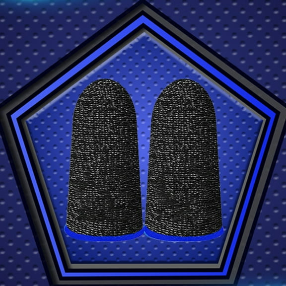 Lifetechs 1 Pair Finger Cover Sweat proof Sensitive Ultra thin Video Games Fingertip Gloves for PUBG Mobile Game