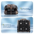 thumbnail image 2 of Paquete de 2 Asientos Plegables de Respaldo Alto para Barco– Sillas Marinas de Pesca Acolchadas y Cómodas, Esponja Engrosada, PVC Resistente Al Agua, Bisagra de Aluminio – para Pontón, Lancha, 2 of 7