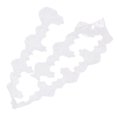 thumbnail image 2 of Encaje Decorativo, Alto Brillo, 1 Uds., Tela De Encaje De Apariencia Exquisita, Cinta De Encaje Para Pared Para Caja De Regalo Para Clip Art Para Ropa EOTVIA Blanco, 2 of 8
