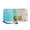 Beach Starfish Pattern, variant on Colorful Soccer Patterns Large Capacity Long Wallet for Shopping Work Travel, PU Leather Zipper Women's Wallets