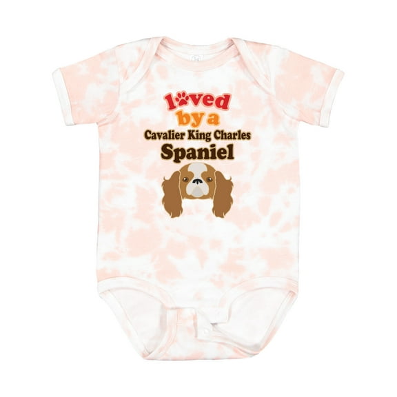 Inktastic Cavalier King Charles Spaniel Dog Boys or Girls Baby Bodysuit