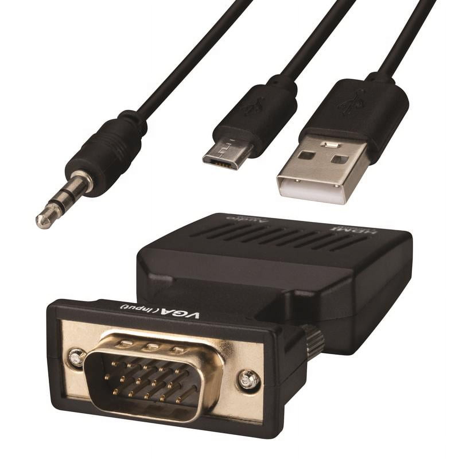 Monster Just Hook It Up VGA to HDMI Converter 1 pk - Walmart.com